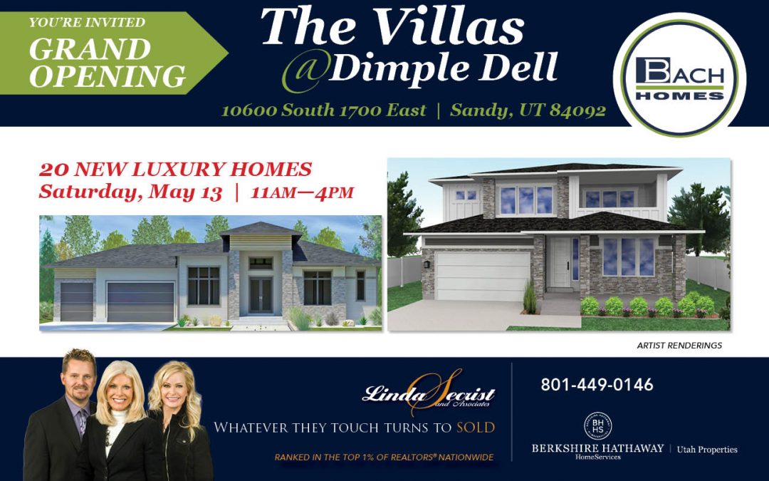 GRAND OPENING- VILLA’S @ DIMPLE DELL! SATURDAY, MAY 13, 2017  11-4 PM