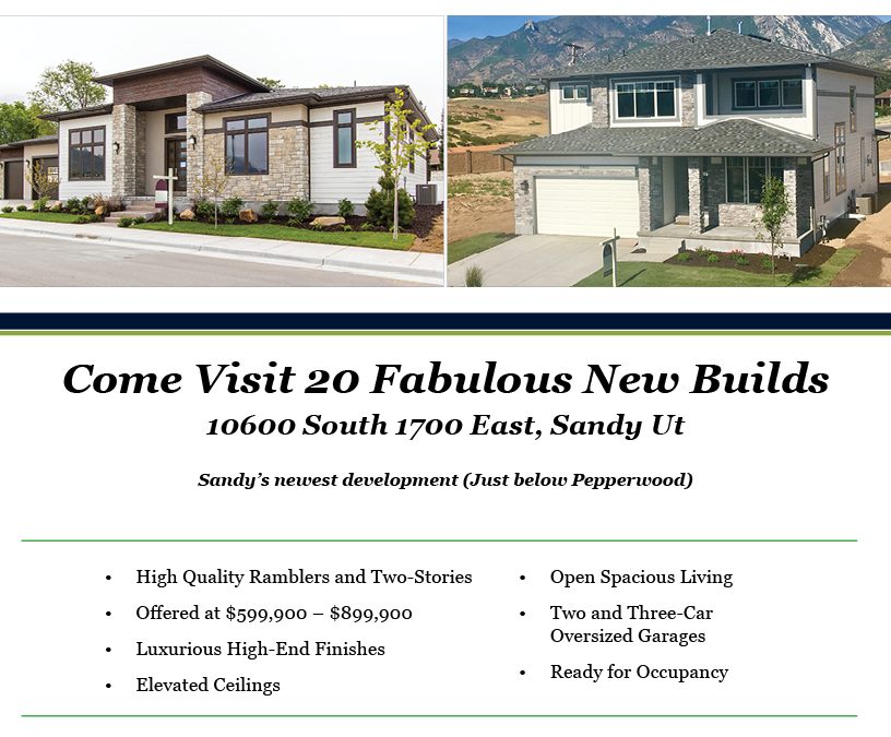 Utah Home Tours OPEN – Saturday, June 24 & “Twilight Tuesday”, June 27, 2017
